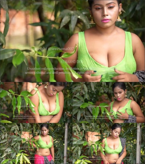 Sreetama Green Deepcut Blouse (Shortflim) MD Entertainment