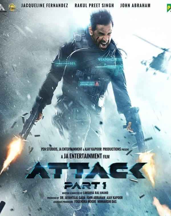 Attack (2022) Hindi 1080p | 720p | 480p HQ PreDVD Rip x264 AAC